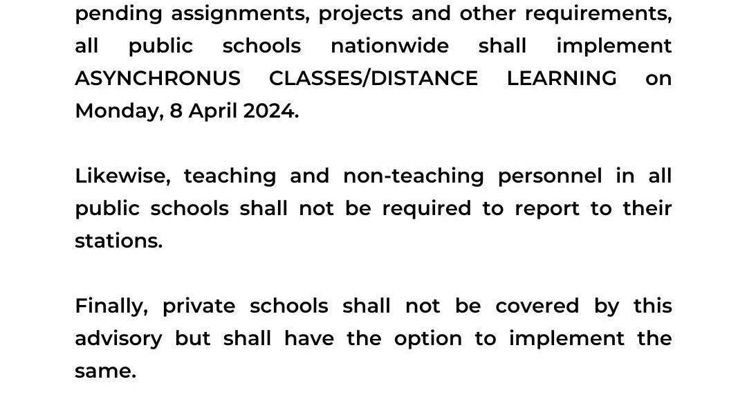 Klase Sa Tanang Pampublikong Tunghaan Sa Nasud Karung Adlawa 